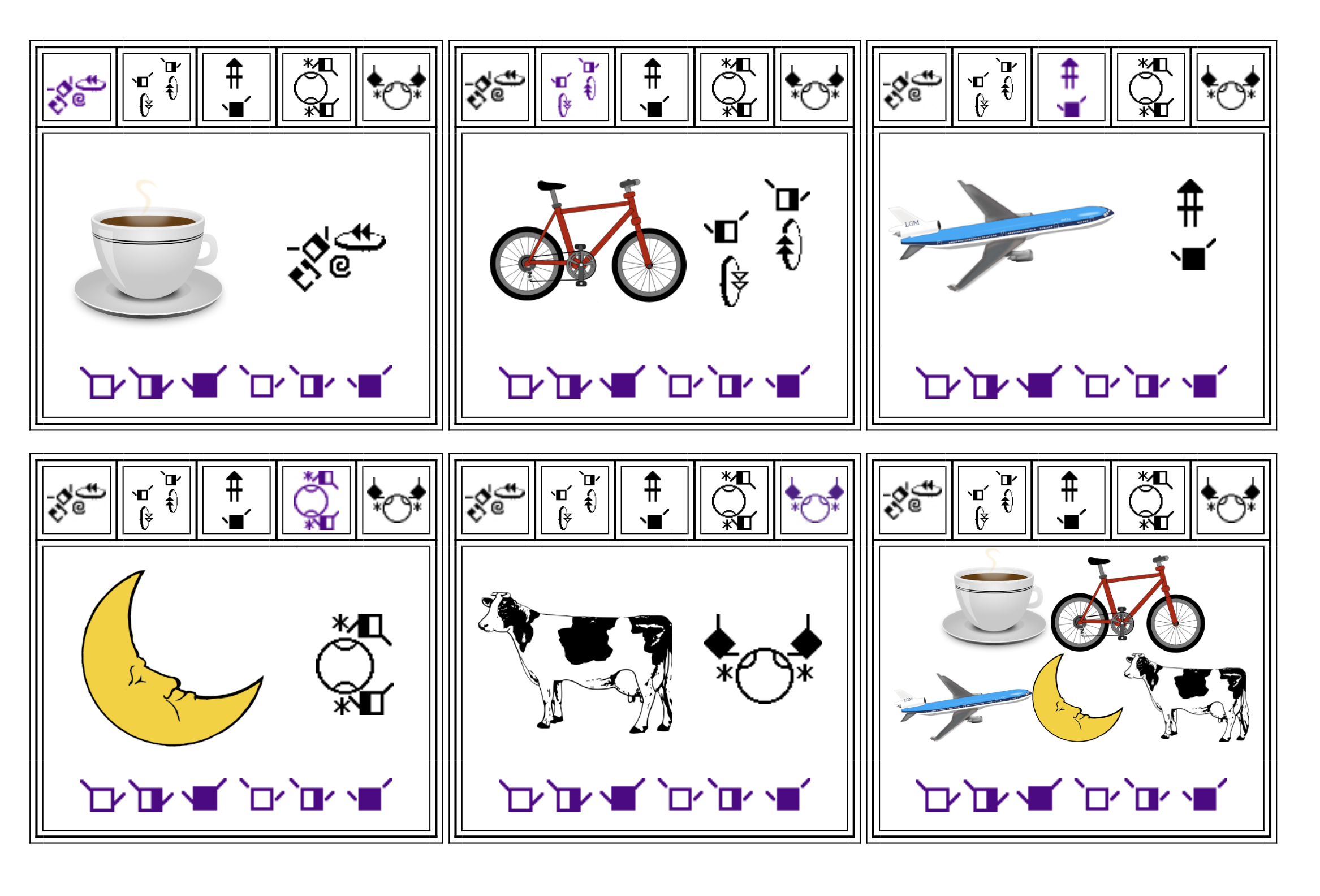 Exemple jeu des familles Configuration Y