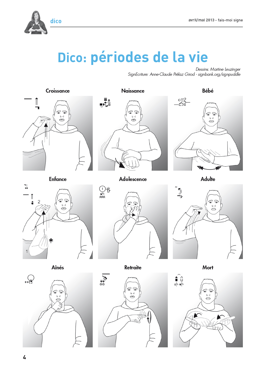 Exemple Dico LSF du journal Fais-moi Signe